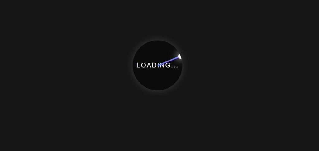 css cool loading animation