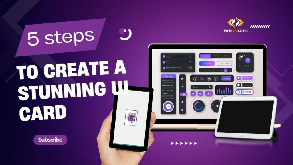 UI Elements - WebDevTales