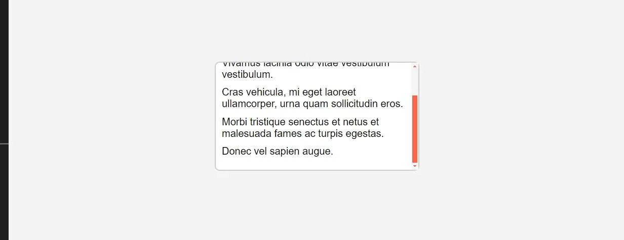 css tricks Custom Scrollbars