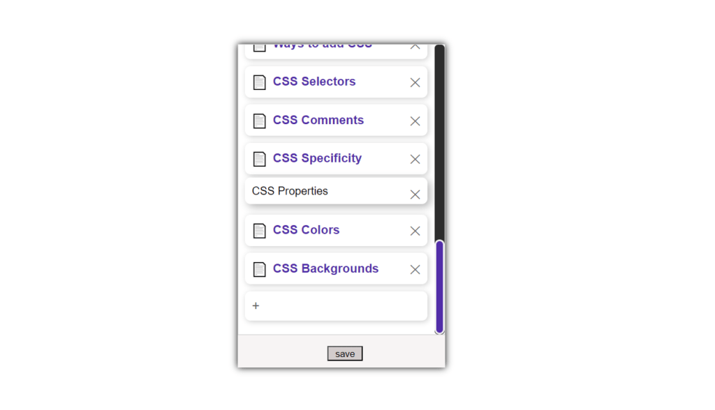 css sticky sidebar