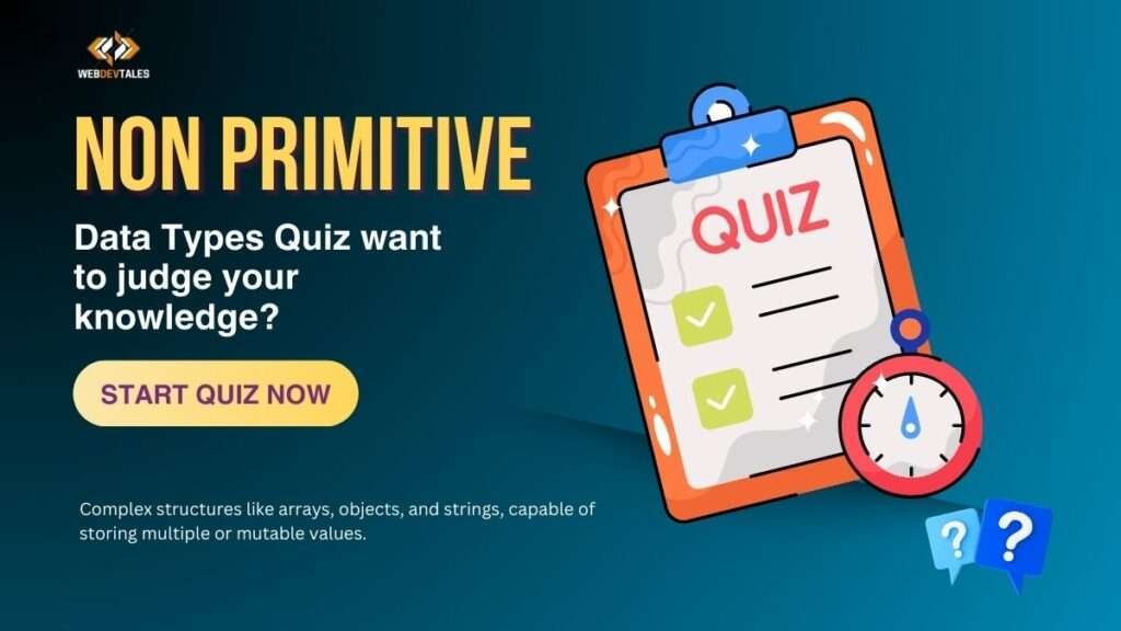 non primitive data type quiz