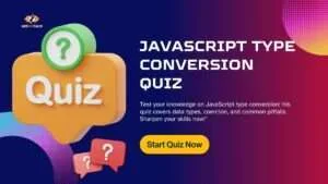 javascript type conversion Quiz