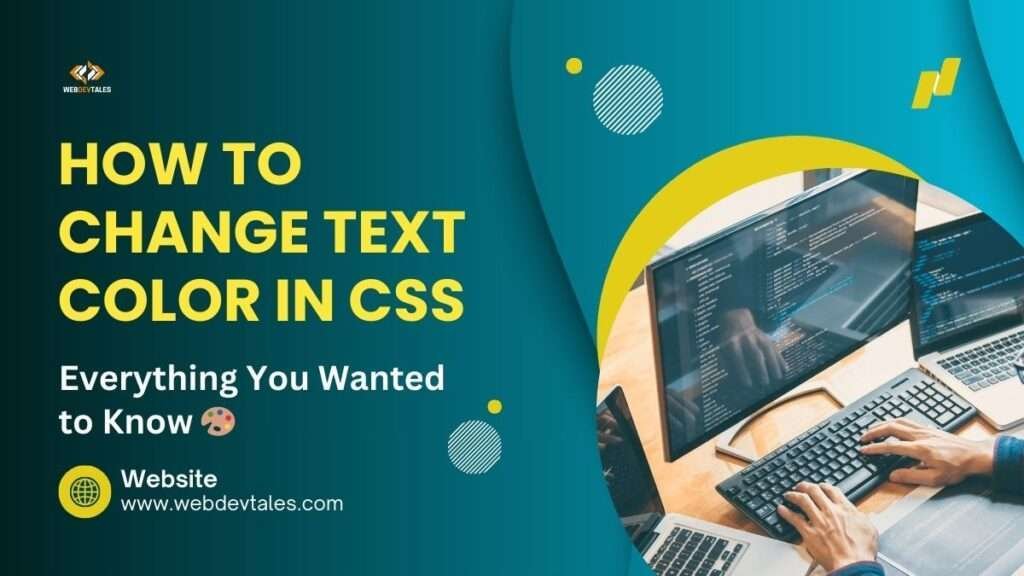 How to Change Text Color in CSS