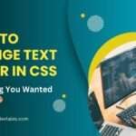 How to Change Text Color in CSS