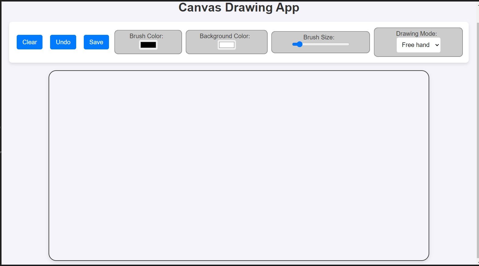 Build a Canvas Drawing App