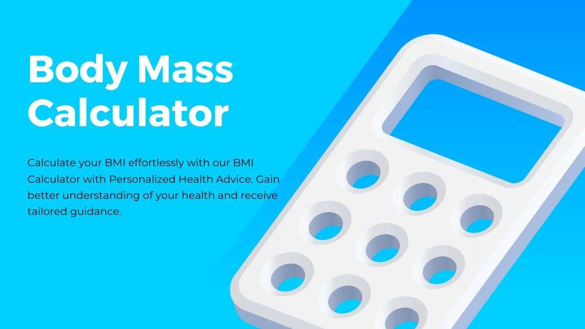 BMI Calculator with Personalized Health Advice